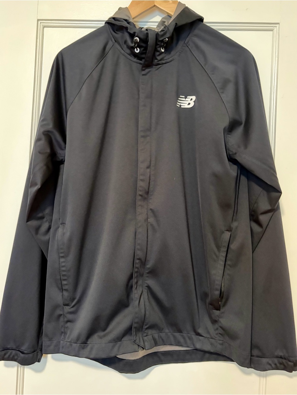 New Balance Black Hooded Jacket